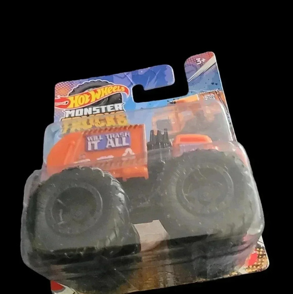 Hot Wheels Monster Trucks 1:70 Scale Will Trash It All - Picture 4 of 4